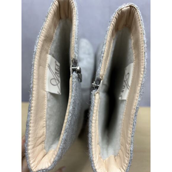 Azura Nehal Mid Calf Boot Contrast Floral Embroidered Fleece Lined Women Size 39 - Picture 8 of 12